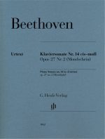 Piano Sonata no. 14 c sharp minor op. 27 no. 2 (Moonlight)