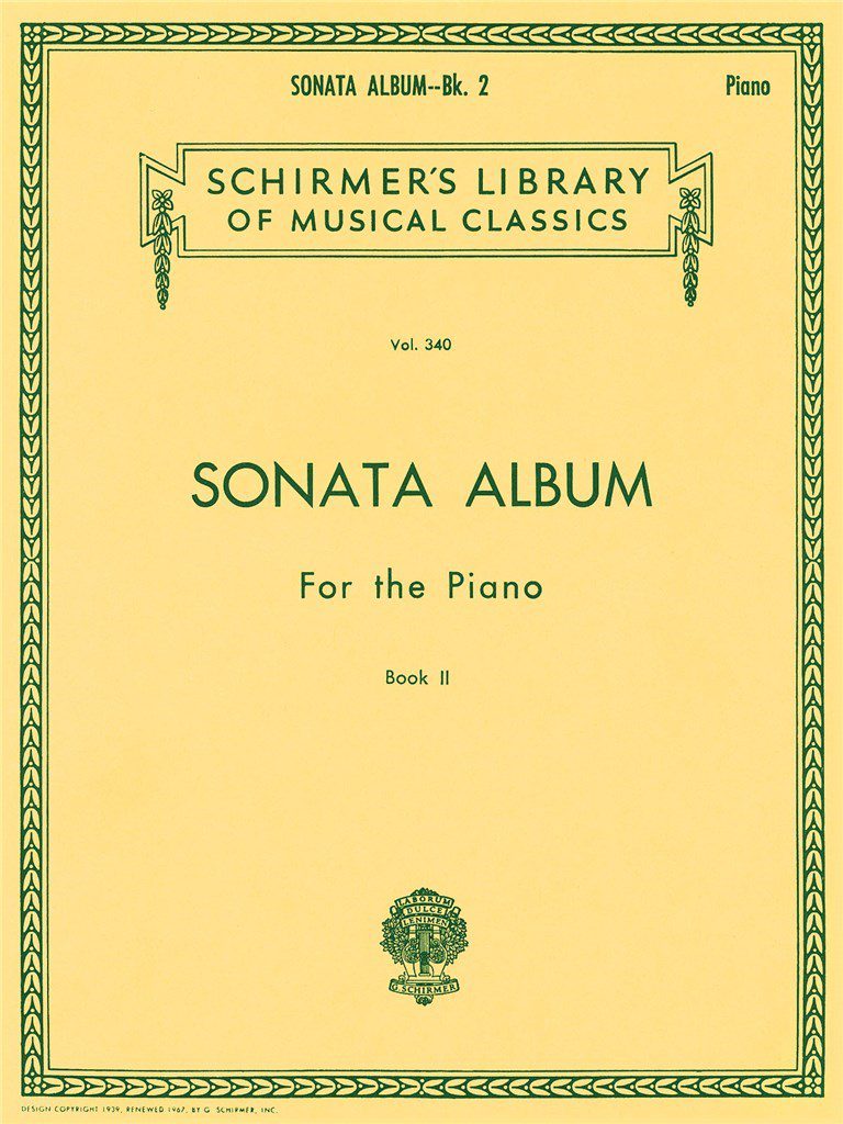 hl50254410_0 Sonata Album for the Piano - Book 2 - Image 1