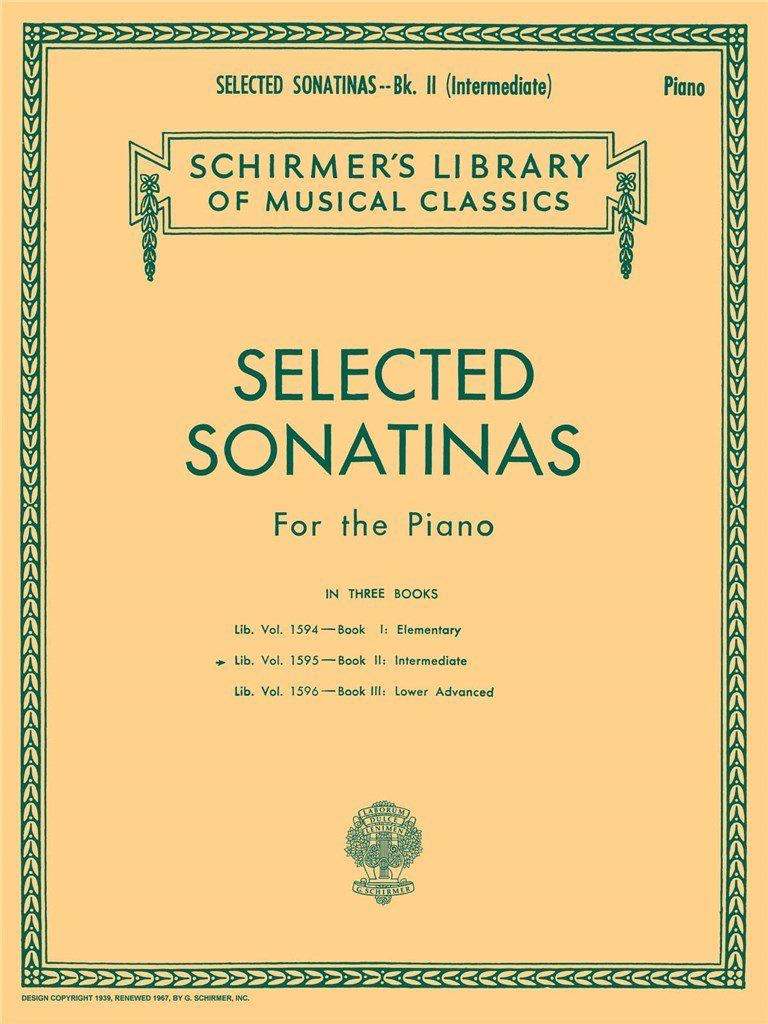 hl50260380_0 Selected Sonatinas - Book 2: Intermediate - Image 1
