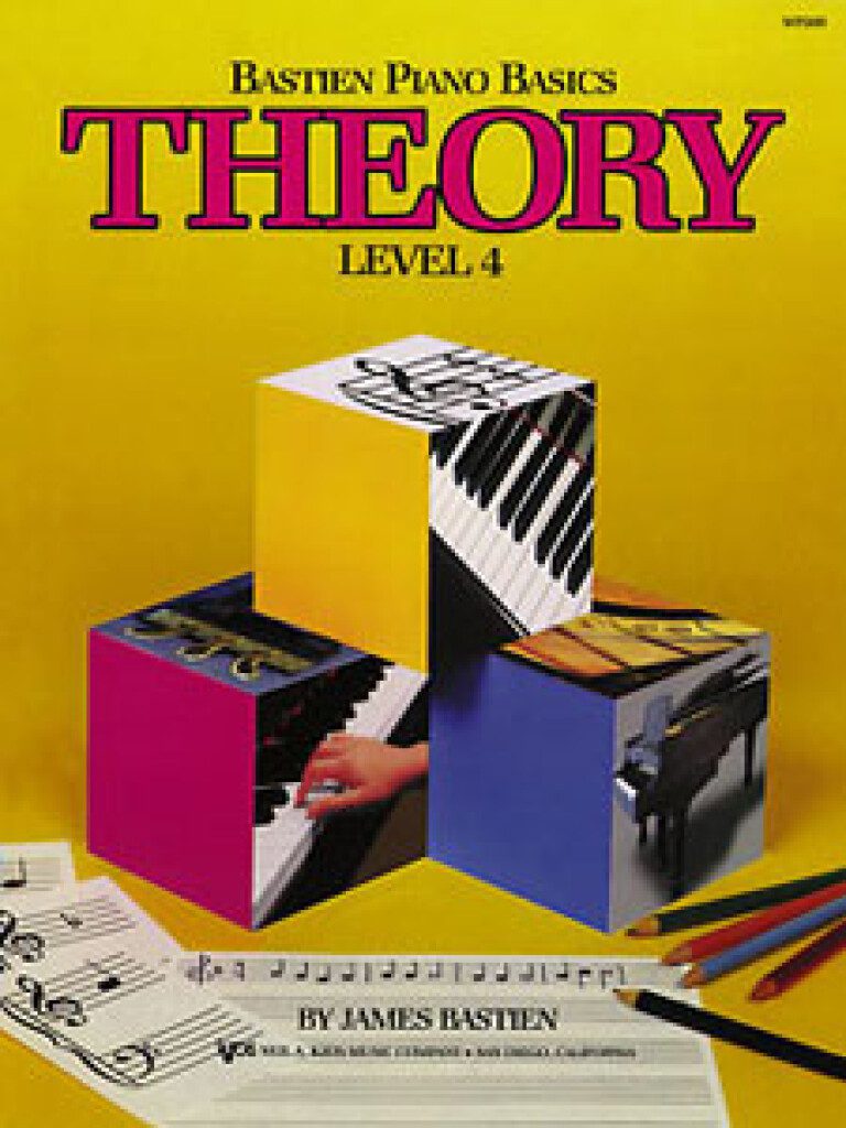 kjswp209_0 Bastien Piano Basics Theory Level 4 - Image 1